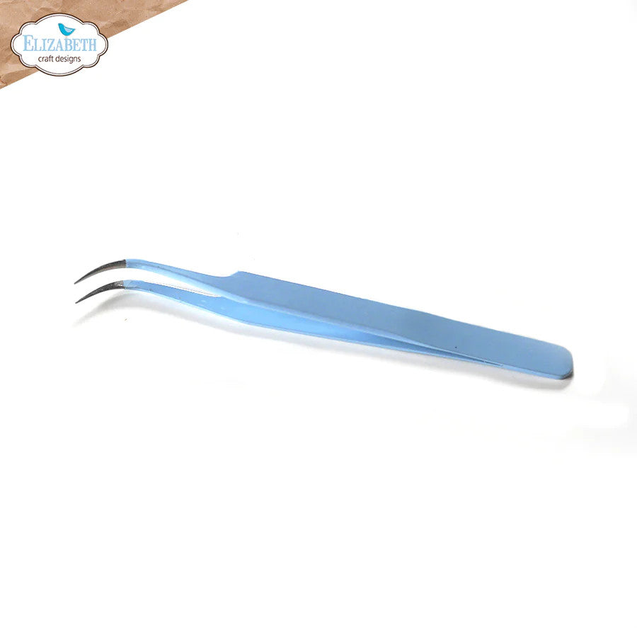 Elizabeth Craft Designs Pinzas de punta fina azul